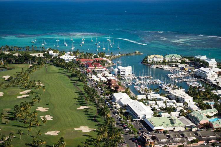 Appart' Cosychik' Vue Golf Au Coeur De La Marina A Pied !! 생프랑수아 외부 사진